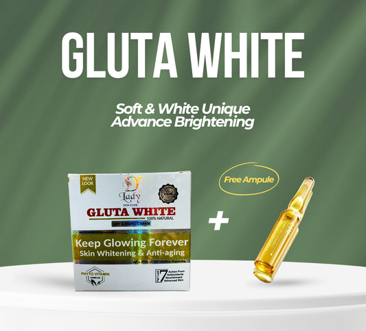 2 in 1 Glutawhite Day & Night Cream & Vitamin C Ampoule
