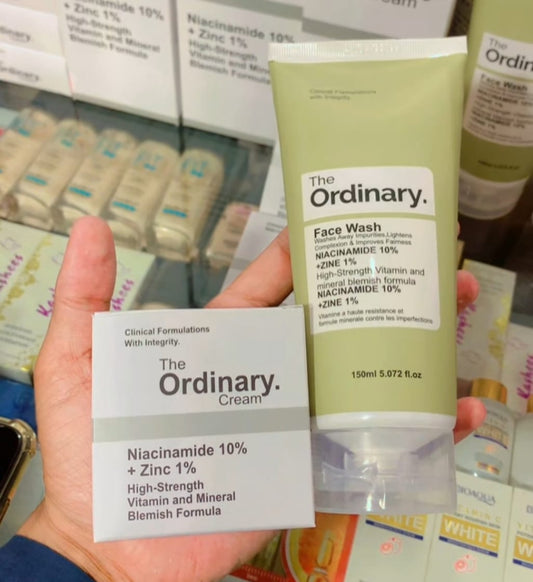 2-in-1 The Ordinary Facewash & The Ordinary Cream Deal