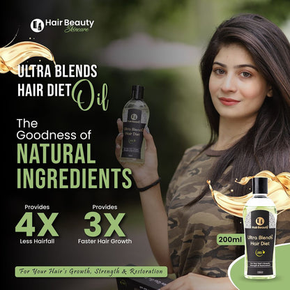Ultra Blends Hair Diet Oil.